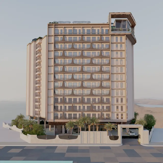 Site view — artistic impression