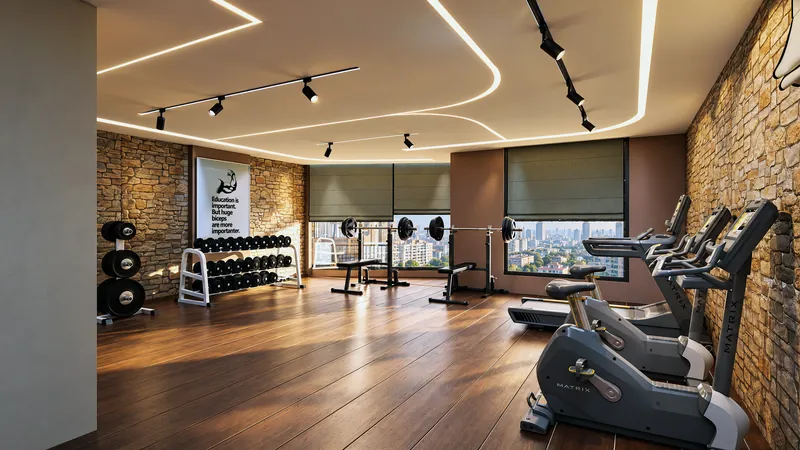 The Nivasa gym — artistic impression